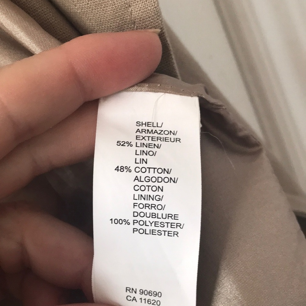 MAC & JAC linen jacket sz med - Picture 4 of 5